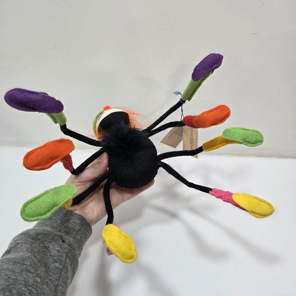 Annalee Doll Halloween Spider 12" 1991 Vintage Posable Decoration With Tags - Picture 11 of 12